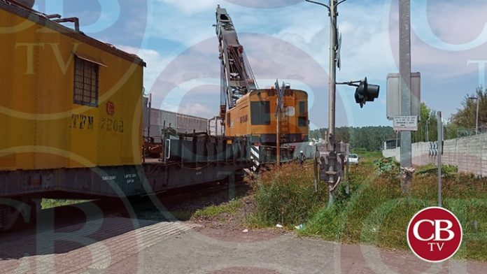 Se descarrila ferrocarril en la Ciudad Industrial de Morelia