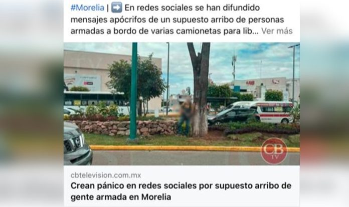 Miedo y angustia gratis; lo que provocan las noticias falsas en Morelia