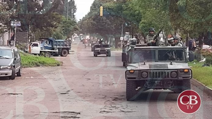 300 militares llegan a Uruapan ante ola de muertes