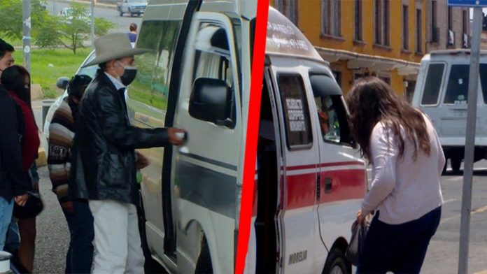 ¿Aquí bajan? Transporte público no respeta las paradas en Morelia