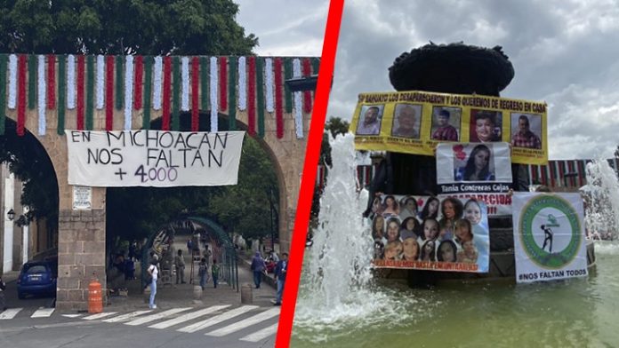 Colocan manta en Acueducto y se manifiestan en las Tarascas