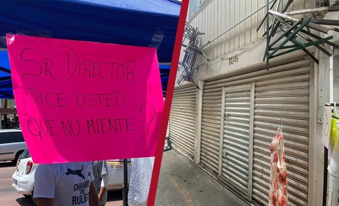 Tensa relación entre locatarios y el director de mercados de Morelia