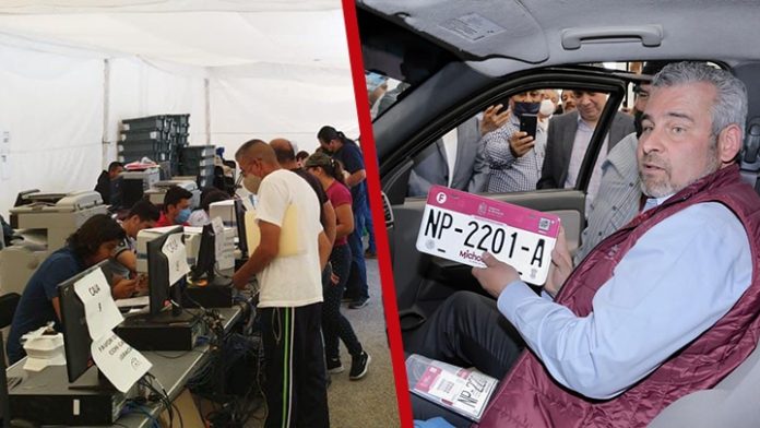 Más de 700 mil canjes de placas y 900 mil refrendos en 2022; conoce lo que opina la ciudadanía
