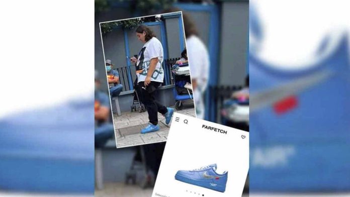 Captan a hijo de AMLO usando tenis de más de 100 mil pesos