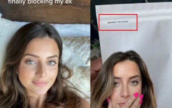 Joven bloqueó a su ex de todos lados y él le deja un mensaje en su impresora