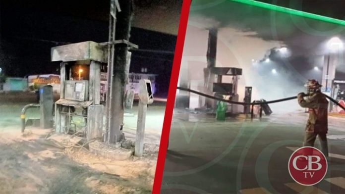 El infierno resurge en Zitácuaro, sicarios queman gasolinera y automóvil