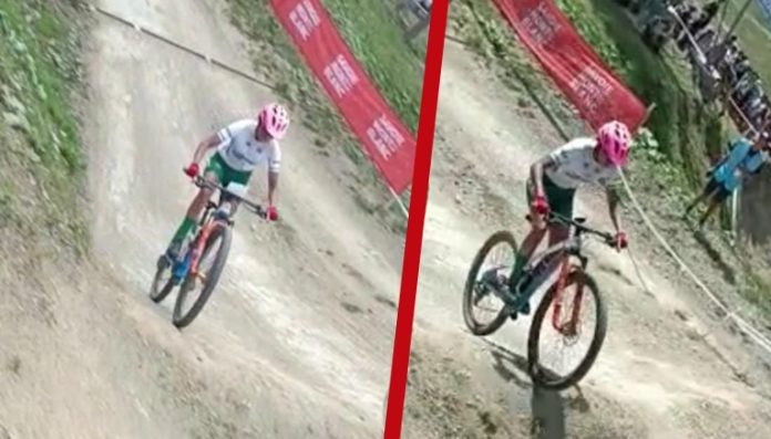 La moreliana, Frida llega a Campeonato Mundial de ciclismo en Francia