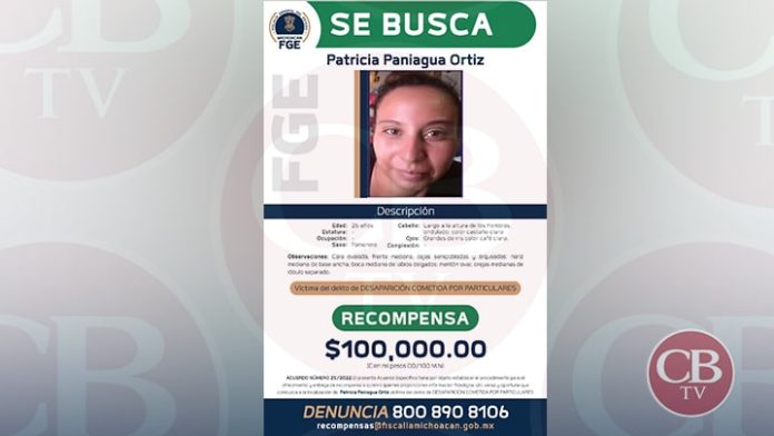 Recompensa por el paradero de presunto feminicida de Zuleyma Zart