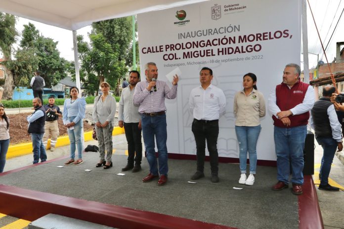 12.3 millones de pesos aprobados para obras de Queréndaro e Indaparapeo