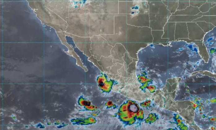 Se la forma tropical “Lester” habrá lluvias torrenciales