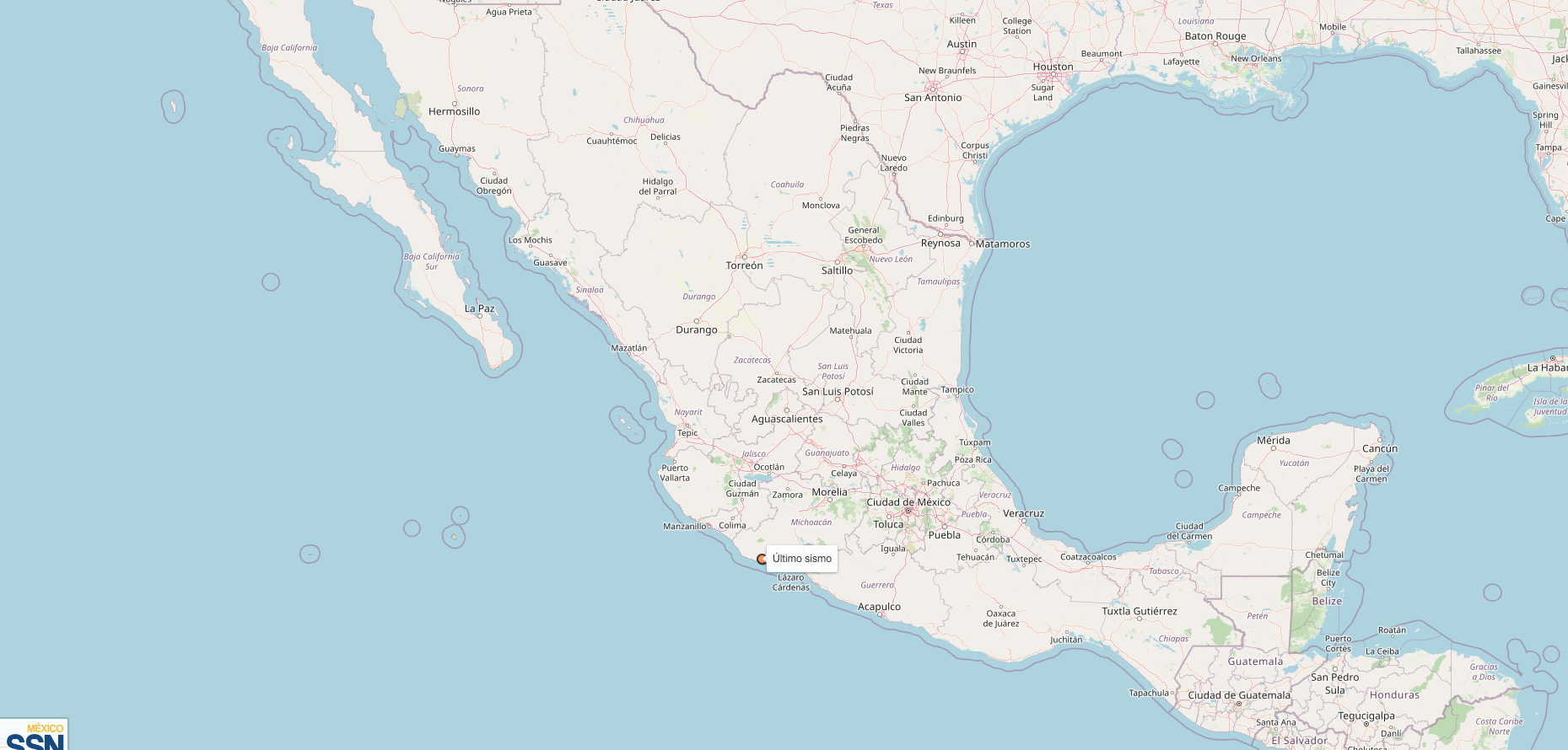 Se han registrado 314 réplicas del sismo Se han registrado 314 réplicas del sismo
