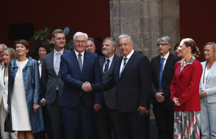 AMLO: Recibe al presidente de Alemania en Palacio Nacional