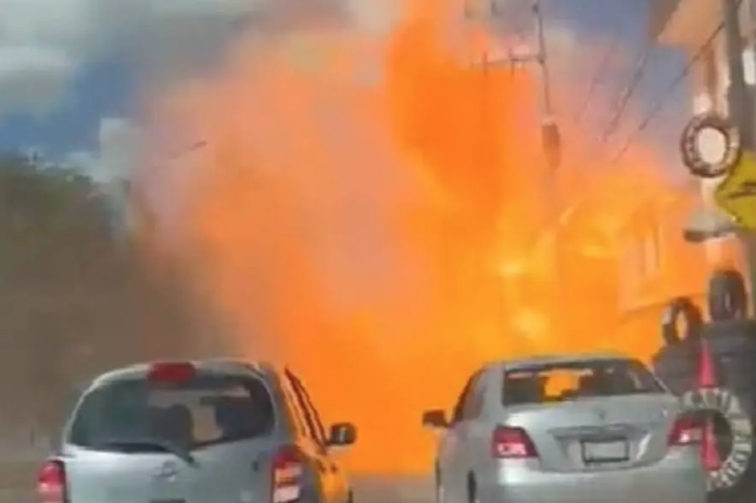 VIDEO: Explosión de tortillería deja 12 personas heridas