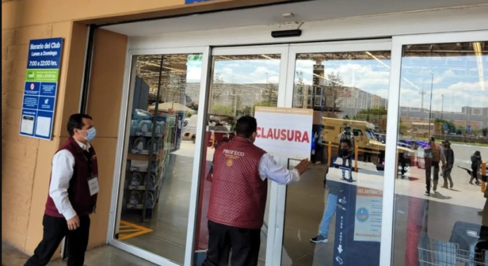 Profeco: clausura el Sam's Club por ticket de compra y revisar mercancía