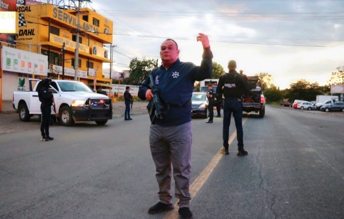 De nueva cuenta en Blindaje Zamora, Guardia Civil y Policía municipal aseguran a dos personas en posesión de un arma de fuego y 49 envoltorios de droga