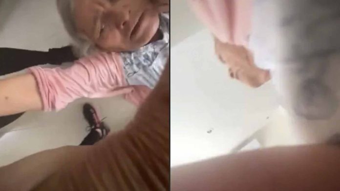 “Déjenme, ya me morí”; abuelita se niega a salir de su casa durante el sismo