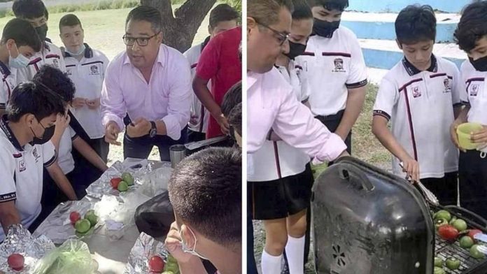 Escuela de Monterrey imparte taller para enseñar a preparar carne asada