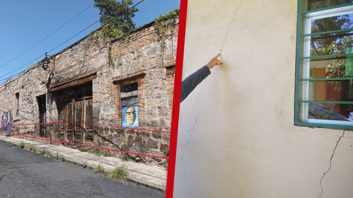 En Morelia 42m de barda y 3 escuelas afectadas tras sismo