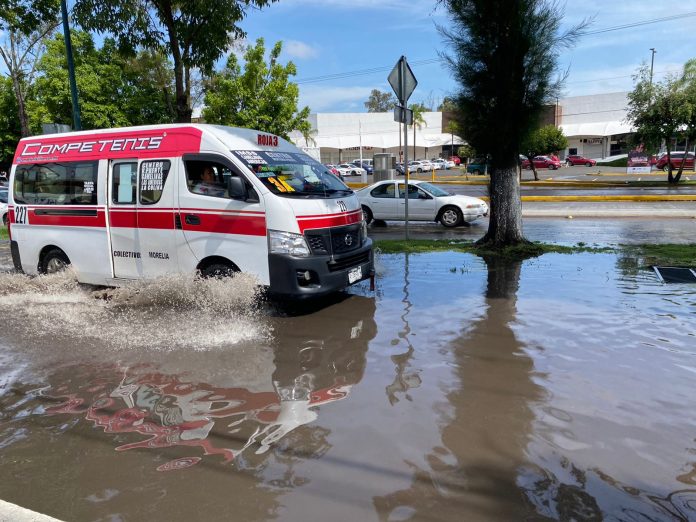 Fuertes tormentas para Morelia este viernes