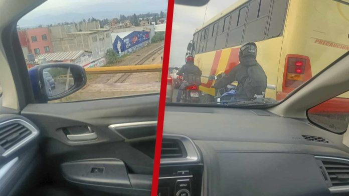 Motociclistas y Transporte público siguen sin respetar reglas de tránsito