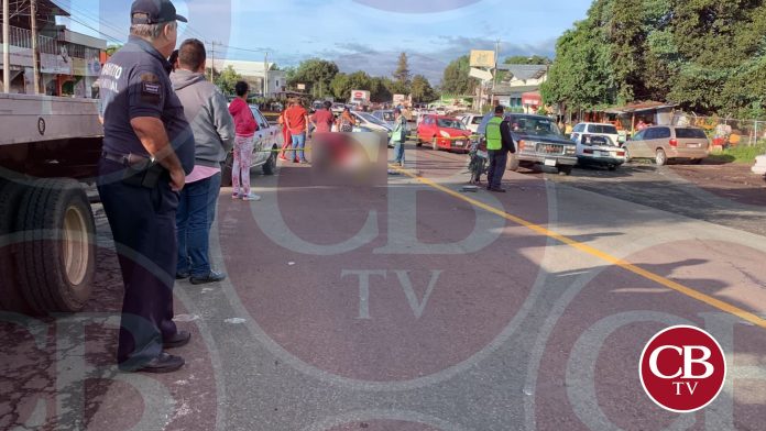 Muere motociclista en un choque múltiple en la libre a Pátzcuaro