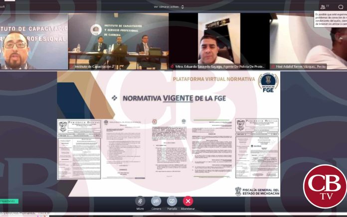 Imparte FGE curso: “Plataforma Virtual Normativa”