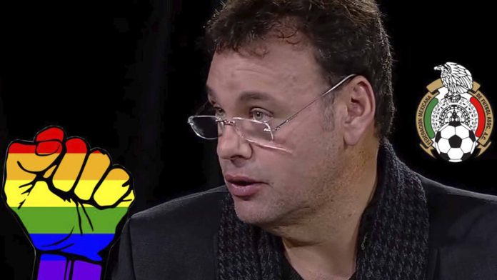 Playera de México debería llevar bandera lgbt+; propone David Faitelson