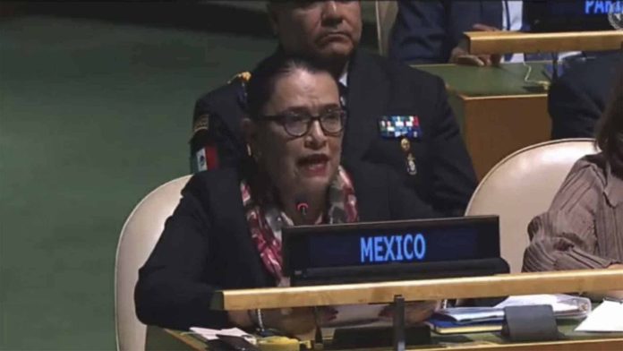 “México no fabrica las armas, pero sí pone los muertos”: Rosa Icela Rodríguez