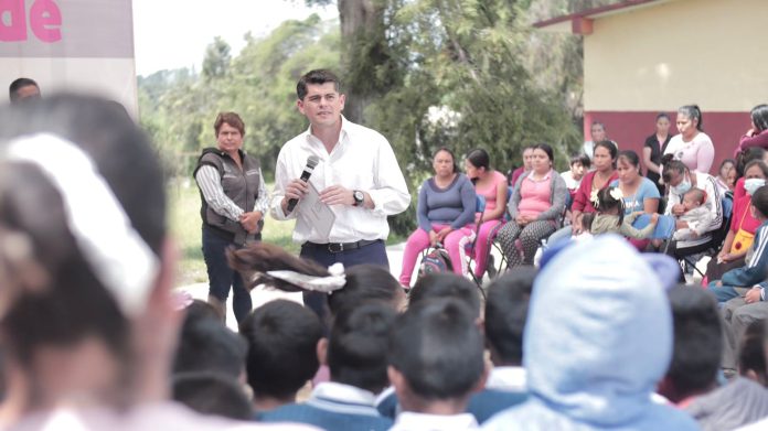 Construirá gobierno de Toño Ixtláhuac domos en preescolar y primaria en La Mesa de San Felipe