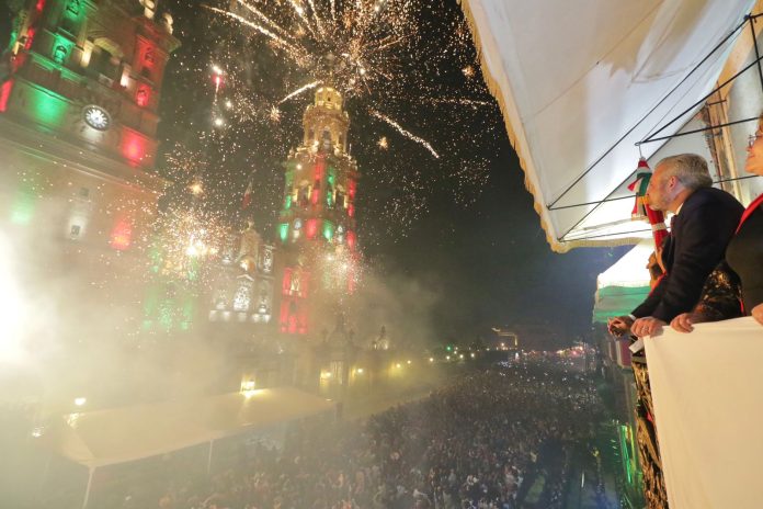 ¡Viva Michoacán! Así se dio el grito en Morelia