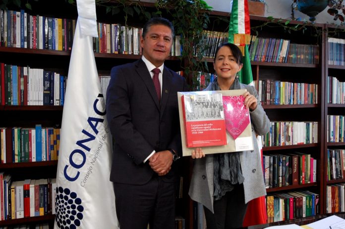 Rector de la UMSNH sostiene reunión con la titular de CONACYT