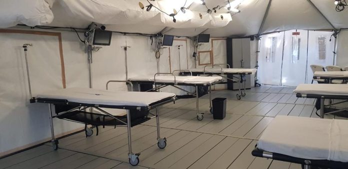 Se habilita hospital móvil en Maruata