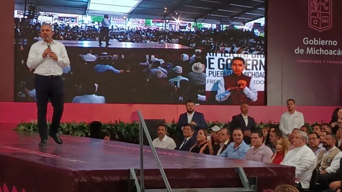 Recuperamos Michoacán de un gobierno vulgar: Bedolla