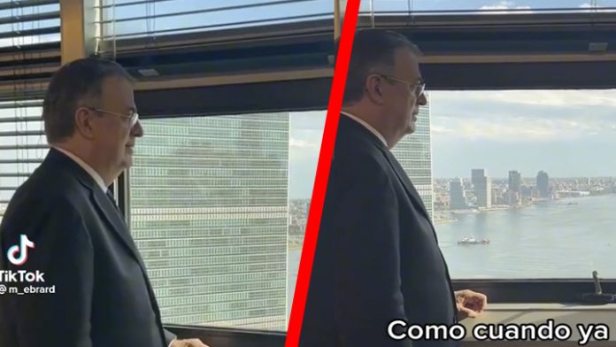 VIDEO: Ebrard dedica canción de los Temerarios a México