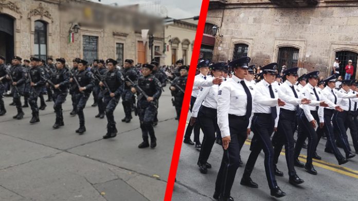 ¡Las trompetas sonaron fuerte! Morelianos disfrutaron del desfile en la capital michoacana