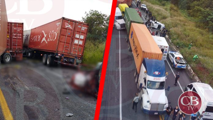 Identifican a víctimas del mortal accidente en la Siglo XXI