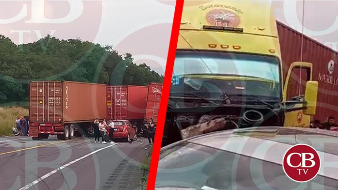 Tragedia en al Siglo XXI, tráiler mata a 6 personas y 10 más quedan heridos