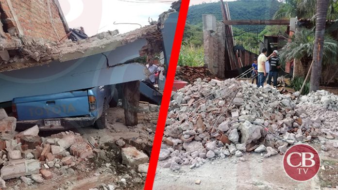 El patrimonio de toda la vida bajo los escombros en Coalcomán