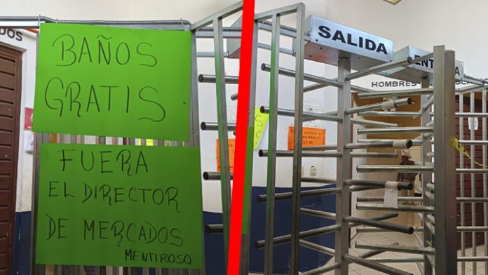 ¡Los dejaron sin agua! Continúan las peleas en el mercado Independencia