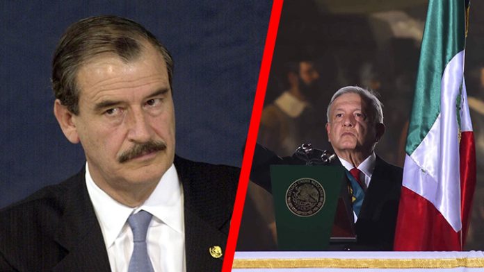 Fox critica el Grito de Independencia de AMLO