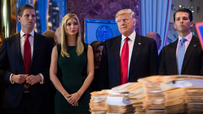 La Fiscalía General de Nueva York demanda a Trump y a sus hijos por fraude