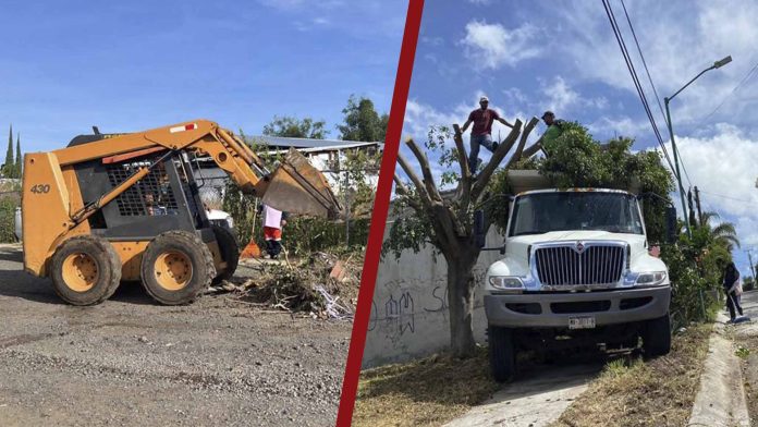 Gobierno Municipal realiza jornada de limpieza integral en colonias de Morelia