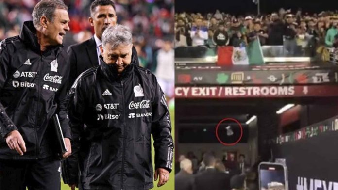 Afición ataca al ‘Tata’ tras derrota del Tri contra Colombia