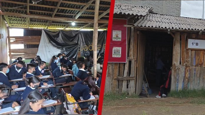 A una semana del regreso a clases, roban secundaria de “palitos” en Morelia
