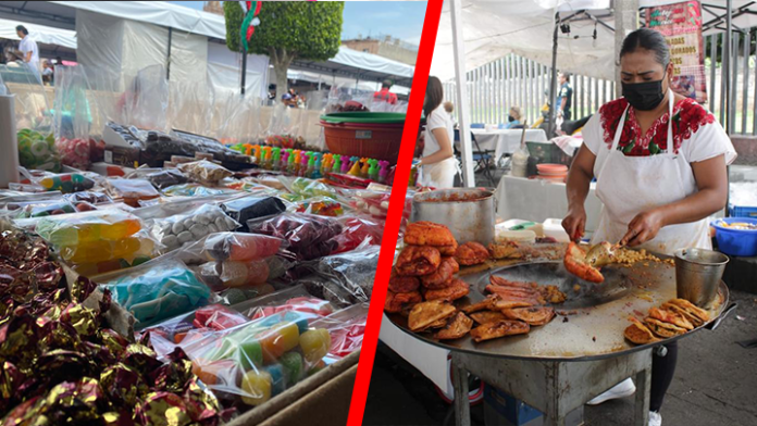 Comida, alegría y color; así se acompañan las fiestas patrias en Morelia