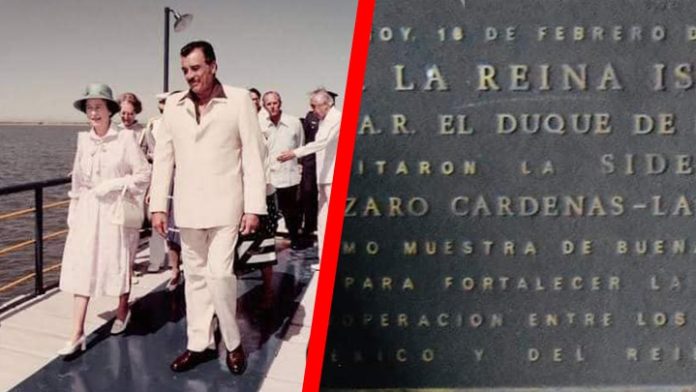 Con todo y té; así fue la visita de la reina Isabel II en Michoacán