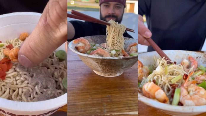 Chef convierte sopa Marchan en un platillo gourmet