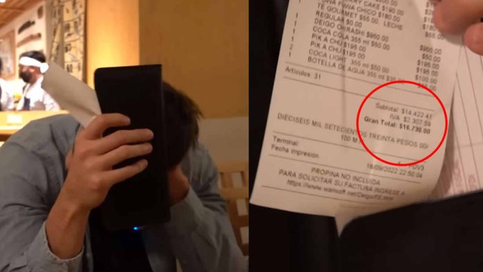 Influencer visita restaurante de Luisito Comunica y le cobran más de 16 mil pesos