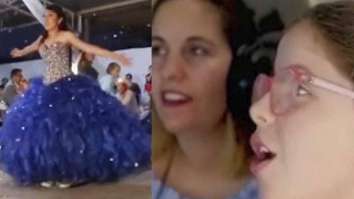 Niña española descubre cómo son los XV años en México y desea una fiesta igual