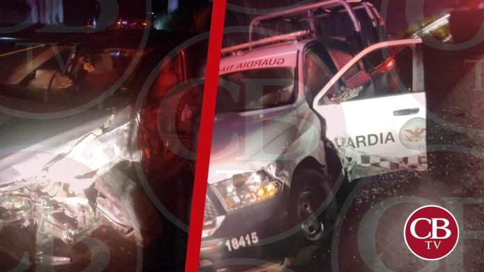 Patrulla de GN destruye vehículo en el Siglo XXI